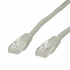 ROLINE STANDARD Kábel UTP patch CAT5e szürke, 0.5m (S1400-250) kábel és adapter