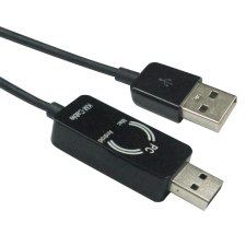 ROLINE USB 2.0 KM link PC/Android 2.0m kábel és adapter