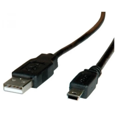 ROLINE USB Mini USB Átalakító Fekete 3m 11.02.8730 kábel és adapter
