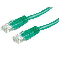 ROLINE UTP Cat5e kábel - Zöld - 3m kábel és adapter