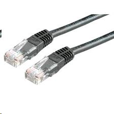 ROLINE UTP CAT6 patch kábel 1m fekete (7611990156290) kábel és adapter