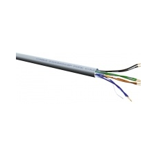 ROLINE UTP patch falikábel, CAT6, szürke, 100m kábel és adapter