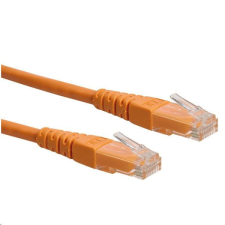 ROLINE UTP patch kábel CAT6 0.3m narancssárga (21.15.1517-50) kábel és adapter