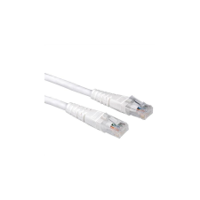 ROLINE VALUE Patch kábel UTP, CAT6, LSOH, 1,5m, fehér kábel és adapter
