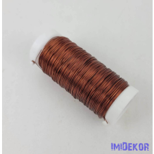  Rollnis drót 0,3mm 50g - Barna dekorációs kellék
