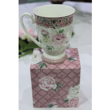  Romantic Rose porcelán csésze 280ml bögrék, csészék