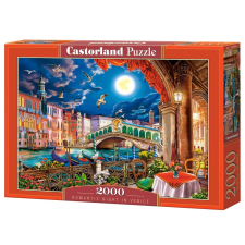 Romantikus éjszaka Velencében - 2000 darabos puzzle puzzle, kirakós