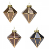  Rombusz formájú dísz műa. 10cm