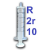 Romed 10Ml Fecskendő Luer Slip 3Rész.Romed