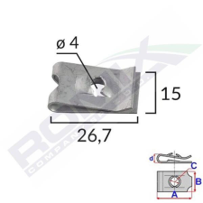 Romix Lemezanya 4 autóalkatrész