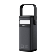 Romoss PMT40 Powerbank USB-A + USB-C / 4000mAh 65W - Fekete (PMT40-182-2133H) power bank