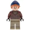  Ron Weasley - Reddish Brown Jacket, Dark Tan Legs, Dark Blue Beanie harry potter lego figura
