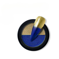 Roniki 2 színű mirror chrome pigment - 12 körömdíszítő