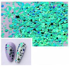 Roniki Chameleon kör glitter 10 körömdíszítő