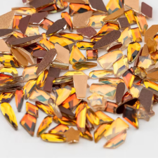 Roniki csiszolt formakő mix - summer tan - 100db körömdíszítő