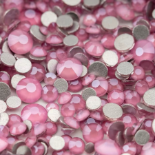 Roniki csiszolt strasszkő mix - SS4-SS20 - MRD rose bloom körömdíszítő