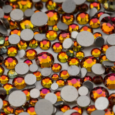 Roniki csiszolt strasszkő mix - SS4-SS20 - volcano körömdíszítő