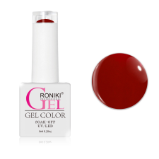 Roniki Hot flame cat eye gél lakk 02 - mágnesezhető lakk zselé