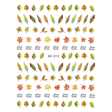 Roniki matrica - öntapadó - őszi körömdíszítő