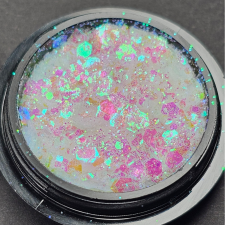 Roniki Mermaid chameleon chunky glitter 12 körömdíszítő