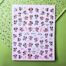 Roniki mesefigurás matrica - öntapadó - Mickey körömdíszítő