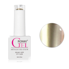 Roniki Metallic gél lakk 03 - arany lakk zselé