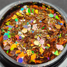 Roniki Mix chunky glitter 03 körömdíszítő