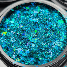 Roniki Mix chunky glitter 12 körömdíszítő