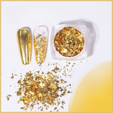Roniki Platinum flakes -díszítő pehely 01 körömdíszítő