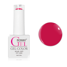 Roniki Rose red széria - 04 gél lakk lakk zselé