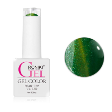 Roniki színváltó chameleon cat eye gél lakk 07 - mágnesezhető lakk zselé