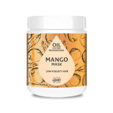 Ronney Oil System hajpakoló mangóval (alacsony porozitású hajra) 1000ml hajbalzsam