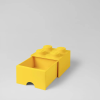 Room Copenhagen Fiókos tárolódoboz 4-es lego kocka formájú sárga