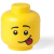 Room Copenhagen Tárolódoboz Fiú lego figura fej formájú bolondos arcú 8.5L