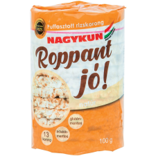 Roppant jó! puffasztott rizskorong natúr 100 g reform élelmiszer