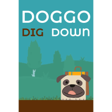 Roppy Chop Studios Doggo Dig Down (PC - Steam elektronikus játék licensz) videójáték