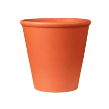 Rosa agyagcserép terrakotta 18cm kerti tárolás