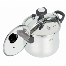 Rosberg Gyorsfőző Rosberg R51311A9, 9 liter, 2 fedő, Indukciós, Háromrétegű fenék, Inox edény