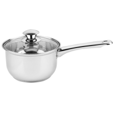 Rosberg Serpenyő Rosberg R51210O16K, 1,5L, 16x9,5cm, Üvegtető gőznyílással, Inox edény