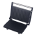Rosberg Szendvicssütő - grill Rosberg R51442J, 1300 W, Tapadásmentes bevonat, Fekete