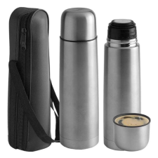 Rosberg Thermos Rosberg R52010C, 350 ml, Duplafalú, Tok és csésze, Inox termosz
