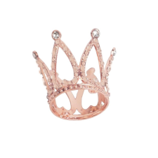 Rose Gold mini tiara torta dísz hercegnőknek sütés, főzés