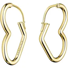 Rosefield Heart Hoops Gold 25,7 × 17,5 mm, JEHHG-J579 fülbevaló