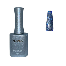 RoseNails Csillámos Gellakk 57 - Ezüstszürke - 15ml lakk zselé