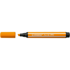 Rostirón Stabilo Pen 68 MAX prémium vágott heggyel narancs filctoll, marker
