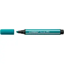  Rostirón Stabilo Pen 68 MAX prémium vágott heggyel türkizkék filctoll, marker