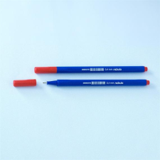  Rostirón, tűfilc 0,4mm, háromszög test Nebulo 722-B, piros filctoll, marker