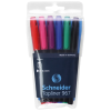  Rostirón, tűfilc készlet, 0,4mm, Schneider TopLiner 967, 6 klf. szín