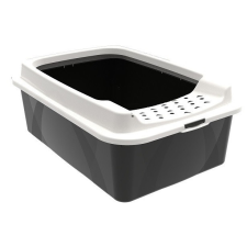 Rotho ECO BONNIE MACSKA WC, 30 L - FEKETE/FEHÉR macskatoalett