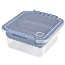 Rotho Memory 1 literes műanyag uzsonnás doboz - átlátszó/kék papírárú, csomagoló és tárolóeszköz